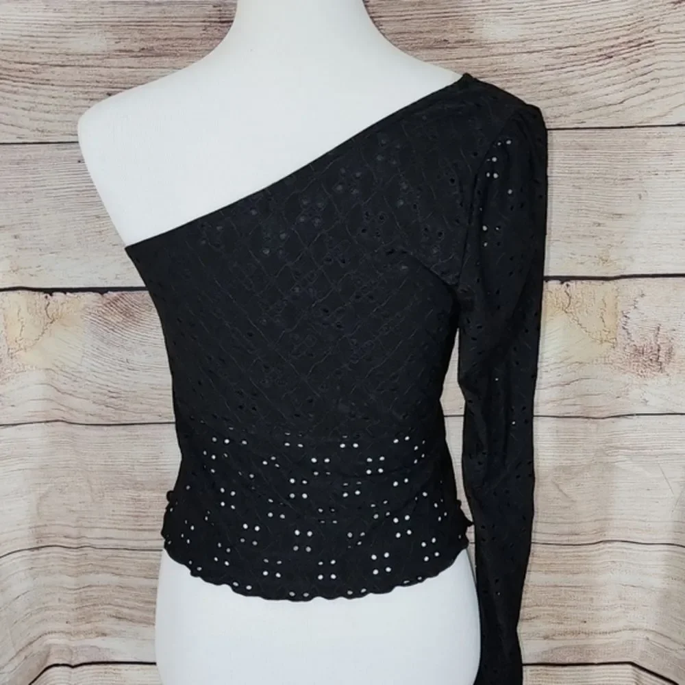 NWT Good Luck Gem One Shoulder Top Size Large‎ - Picture 6 of 13